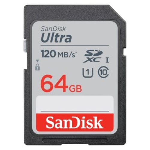 Sandisk 64GB SDXC Ultra UHS-I Class10