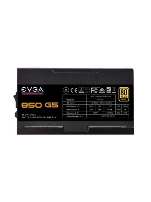 EVGA SuperNOVA 850 G5, 80 Plus Gold 850W, Fully Modular