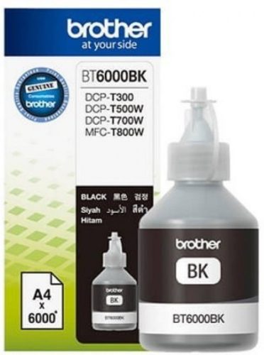 Brother fekete tintapatron BT6000BK