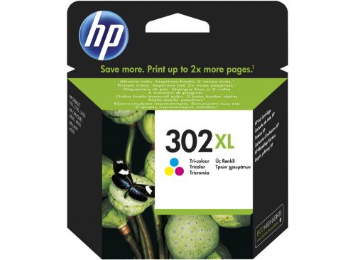 HP 302XL színes tintapatron