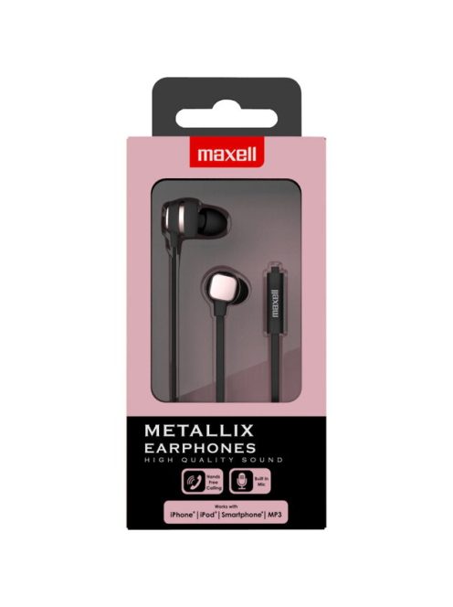 Maxell Metallix Pink fülhallgató