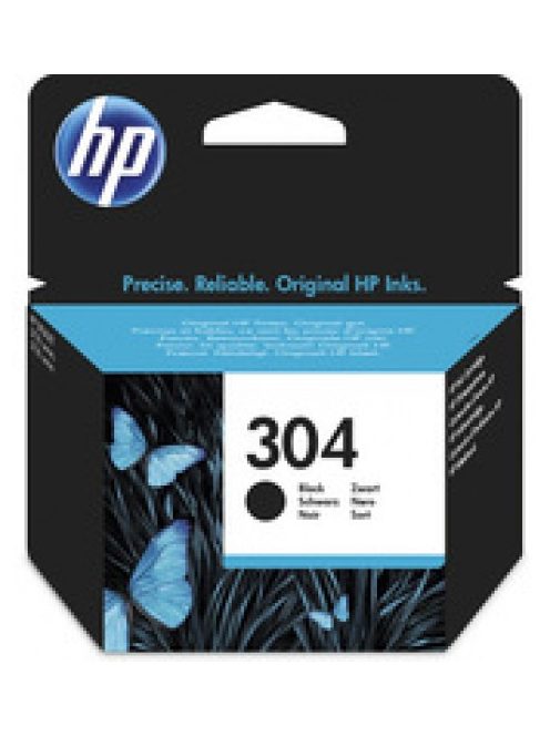 HP 304 fekete tintapatron