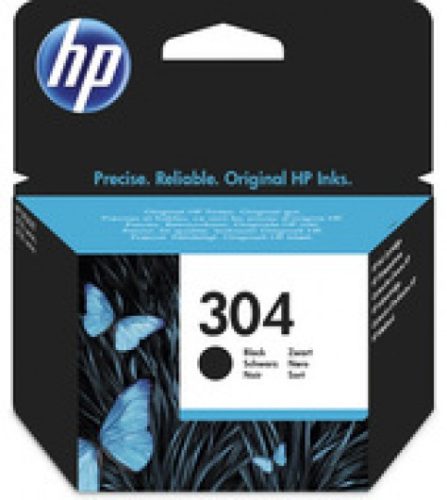 HP 304 fekete tintapatron
