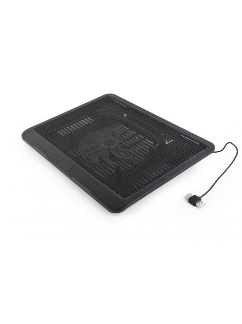 Gembird NBS-1F15-04 Notebook cooling stand Black