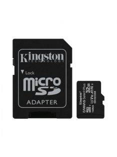   Kingston 32GB microSDHC Canvas Select Plus 100R A1C10 Card + adapterrel