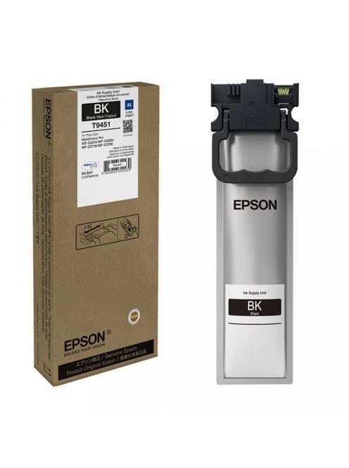 Epson T9451 fekete tintapatron 5K